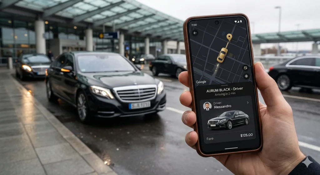 Easy mobile booking process for premium airport transfer Kuala Lumpur.