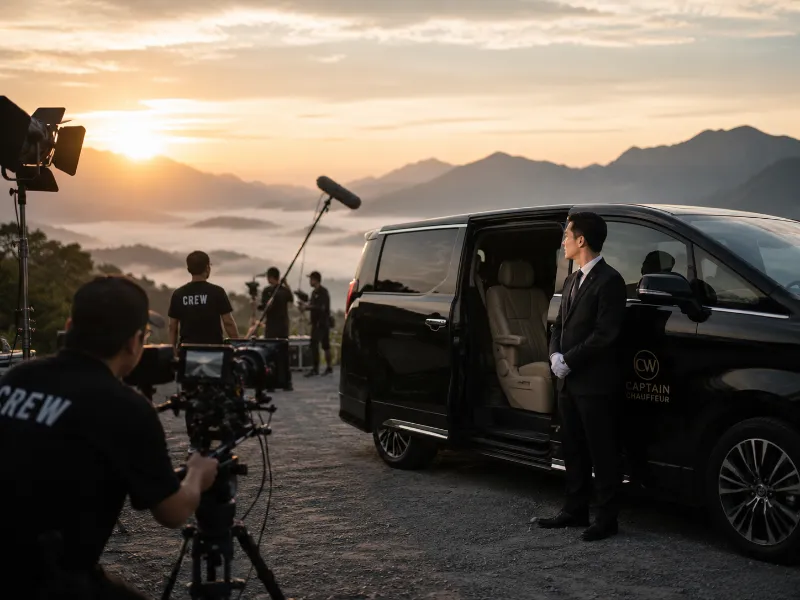 Media Camera and Chauffeur Standby Schedule