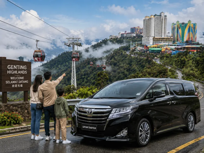 Genting Highlands Custom Chauffeur Driven Tour Malaysia