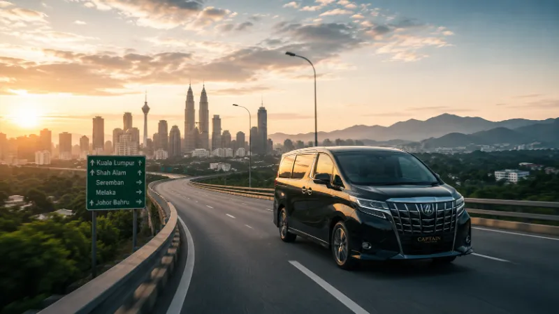 Premium Outstation Business Trip Chauffeur Service in Malaysia