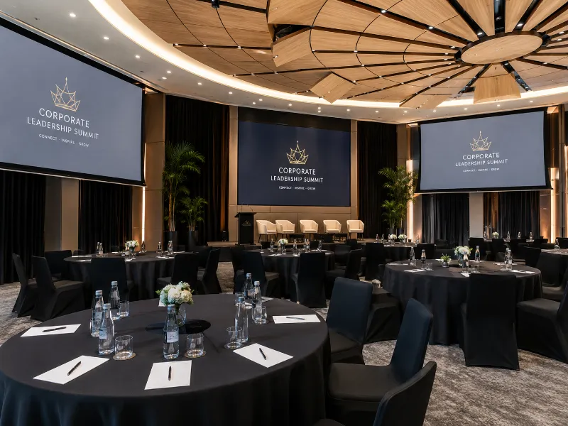 Corporate Event Planner planning VIP schedules