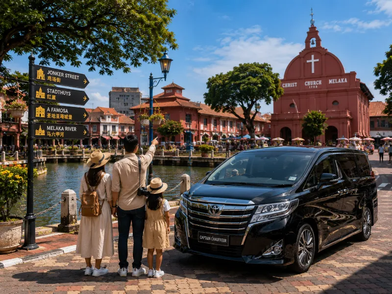 Melaka Historical Heritage Chauffeur driven tour